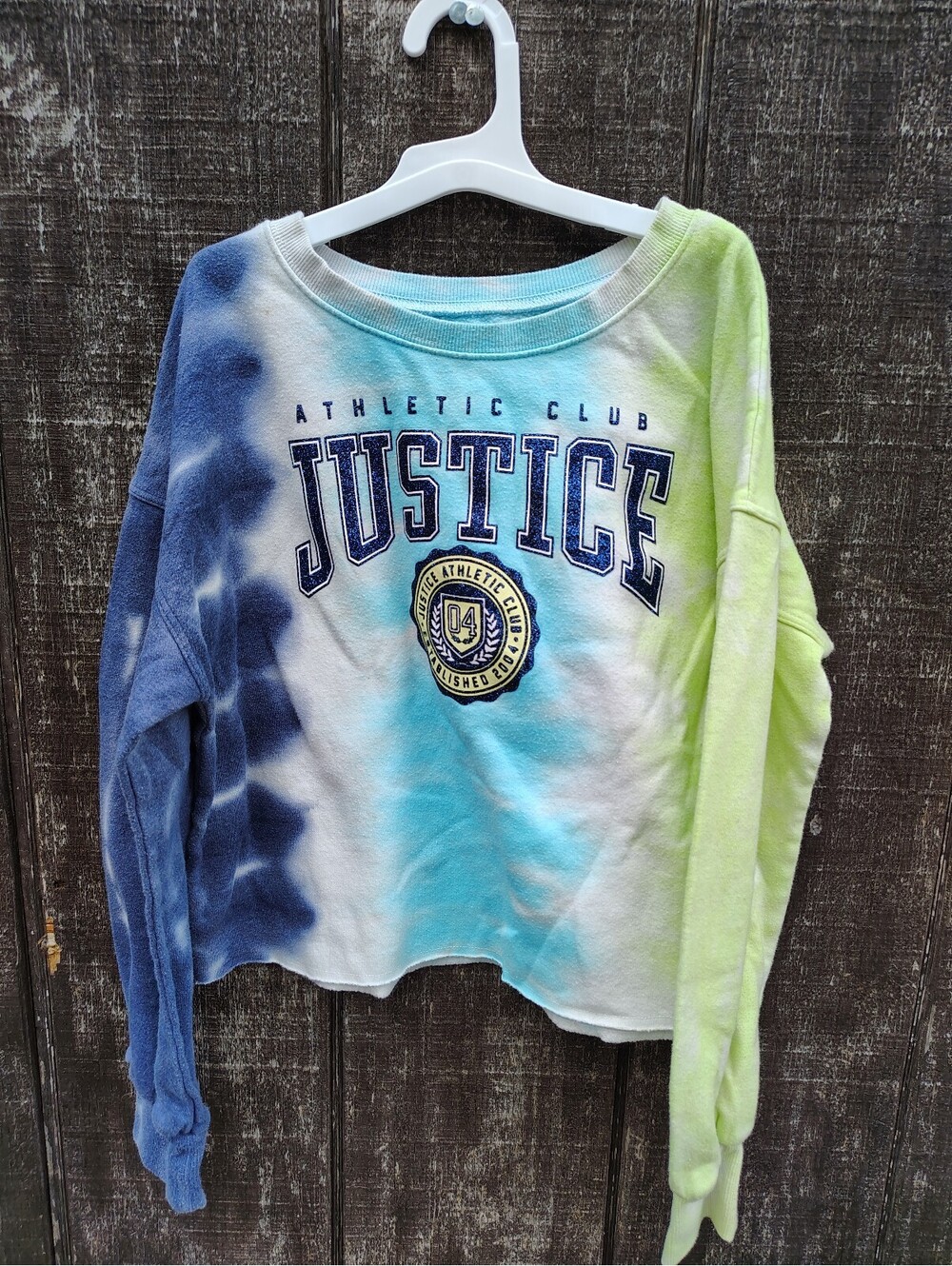 Justice Tie Dye Top